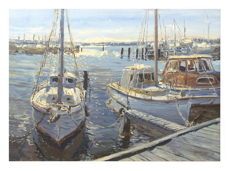 Old Fremantle Boat Harbour-The Boats - Image 1