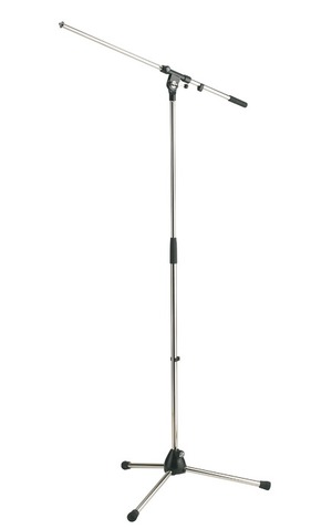 Microphone Floor Stand with 211 Single Section Boom Arm - Image 1