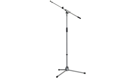 Microphone Floor Stand with Telescopic Boom Soft Touch - Image 1