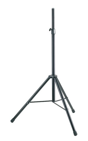 Speaker Stand U Profile Legs Steel tube Rated to 35kg 1320 to 2020mm - Image 1