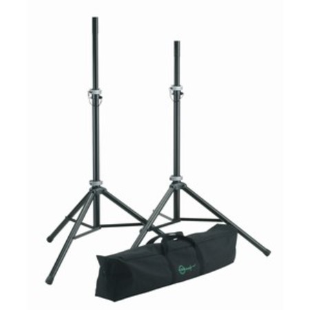 2 x KandM 21450 Speaker Stand in a Carrying Case Package - Image 2