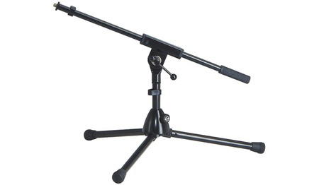 Microphone Extra Low Stand with Single Section Boom Arm - Image 1