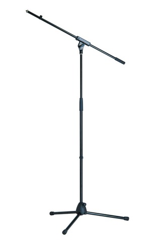 Microphone Boom Floor Stand with Folding Legs - Image 1