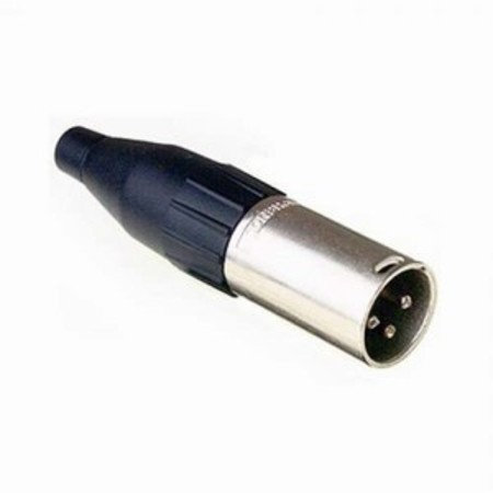 3 Pin Male XLR Cable Connector - Image 1