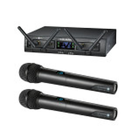 audio-technica  System 10 Pro  Dual Hand Held Wireless Microphone System - Image 2