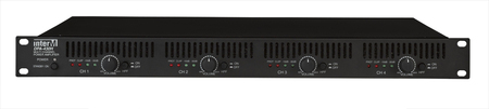InterM  DPA-430H  Quad Channel Power Amplifier  4 x 300watts 100volt 1RU - Image 1