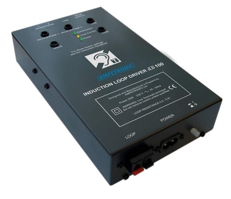 ILD100 Small Area VOX Switching Audio Induction Loop Driver 3.4Arms for areas up to 200m sq - Image 1