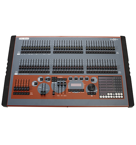 maXim Lighting Console 72 faders 1,024 DMX Channels with MiDi, VGA and USB - Image 1