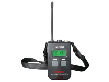 Mipro  Tourguide Beltpack Transmitter 16 selectable channels Use AA Batteries - Image 1