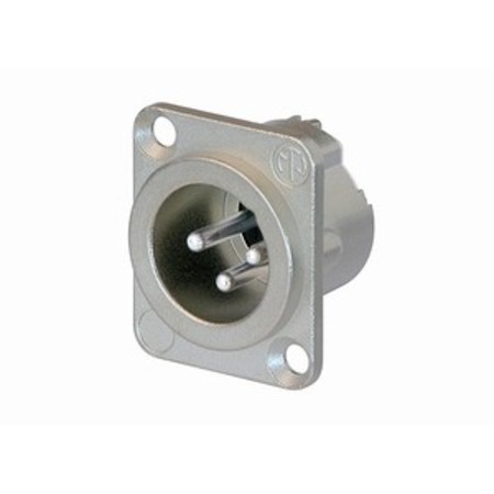 3pin Male Chassis Panel Mount - Image 1