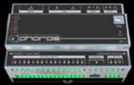 Pharos Lighting Playback Controller Din Rail Mount Single DMX output 512 channels - Image 1
