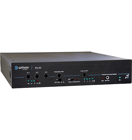PLS-X3 Loop Amplifier for small theatres, conference rooms and medium sized rooms. - Image 1