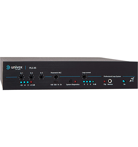 PLS-X5  Loop Amplifier for lecture theatres, auditoriums, churches, departure gates and large rooms - Image 1