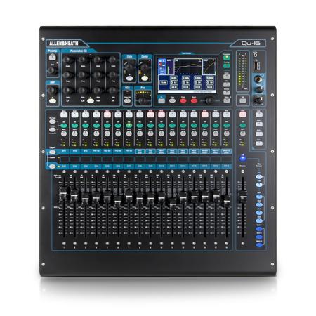 Allen and Heath  QU-16 Rackmountable Digital Mixer 16 Mic-Line Inputs 3 Stereo Line Inputs 4 Stereo FX Returns - Image 2