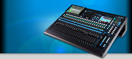 Allen and Heath  QU-24 Digital Mixer 24 Mic-Line Inputs 3 Stereo Line Inputs 4 Stereo FX Returns - Image 1