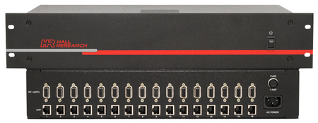 16 to 16 ports VGA + Power over UTP Sender - Image 1