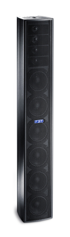 6 x 4" Self Powered 400+100watt RMS Bi-amplified Line Array Speaker System - Image 1