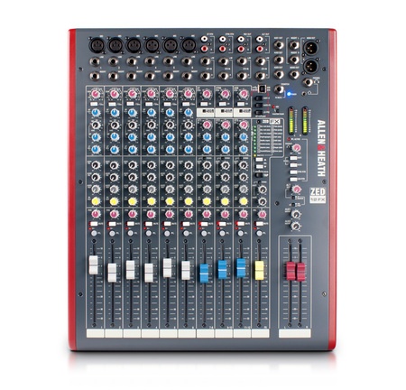 Allen and Heath  ZED-12FX 6 Mic-Line Inputs 3 Stereo Inputs 3 Aux 1 FX Send On Board FX - Image 2