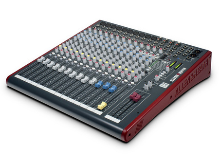 Allen and Heath  ZED-16FX 10 Mic-Line Inputs 3 Stereo Inputs 3 Aux 1 FX Send On Board FX - Image 1