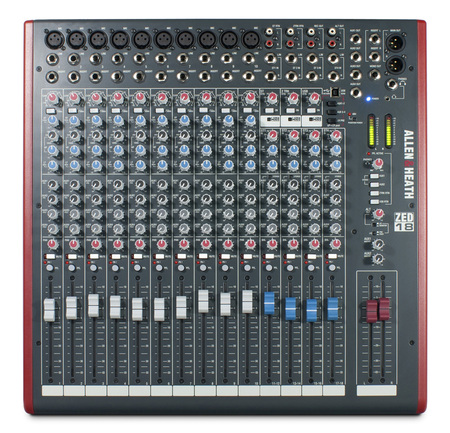 Allen and Heath  ZED-18 10 Mic-Line Inputs 4 Stereo Inputs 4 Auxes - Image 2