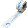 more on PWT-50  Printed Warning Adhesive Tape  50mm wide 50m roll