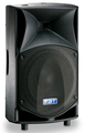 more on 10" _ 1" Self Powered 600+300watt RMS Bi-amplified Speaker System