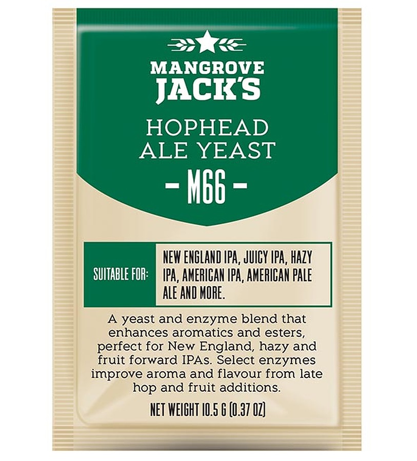 HopHead Ale Craft M66 Beer Yeast - Image 1
