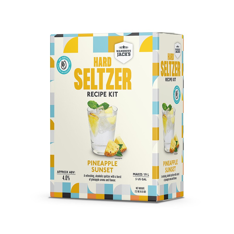 Pineapple Sunset Seltzer - Image 1