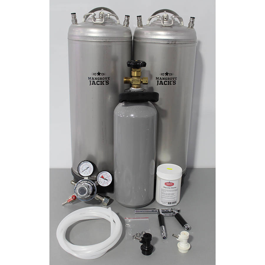 Twin Kegging System With Tap + Co2 Bottle - Image 1