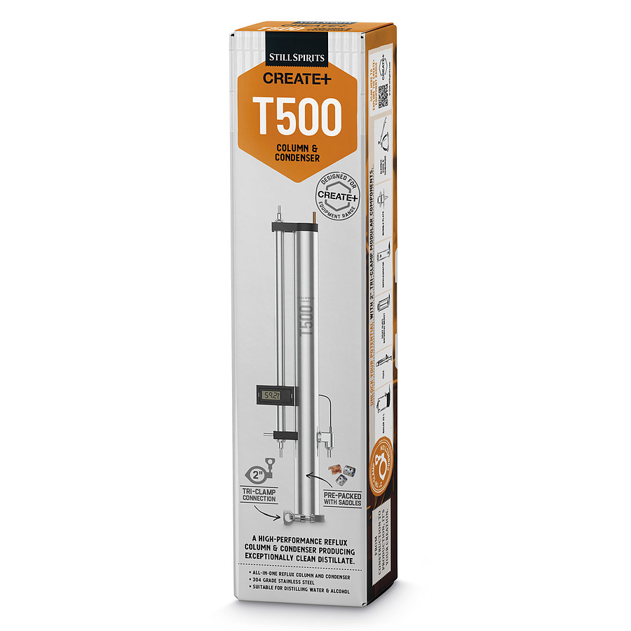 Still Spirits Create+ T500 Stainless Column Condenser - Image 1
