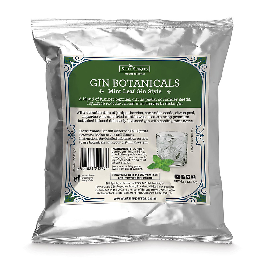 Still Spirits Mint Leaf Gin Botanicals Kit - Image 1