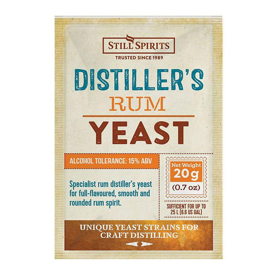 Distillers Rum Yeast 20g - Image 1