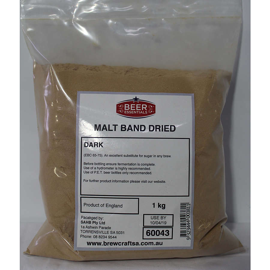 Band Dried Dark Malt 1Kg - Image 1