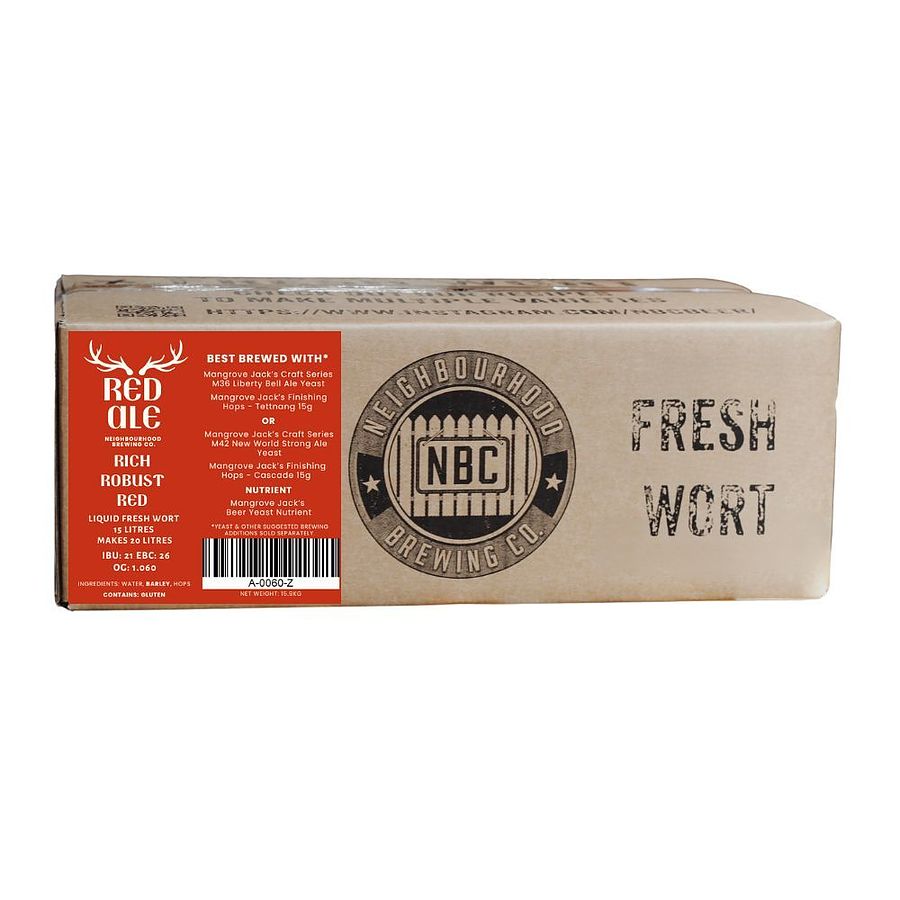 NBC Limited Edition Red Ale Fresh Wort Kit - Image 1