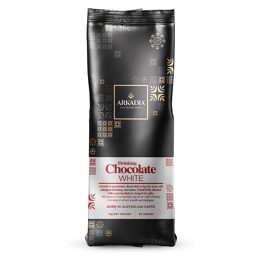 Arkadia White Drinking Chocolate 1kg - Image 1
