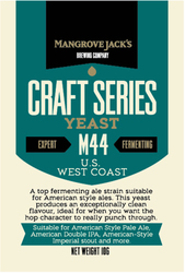 Mangrove Jacks M44 U.S. West Coast - Craft Series Yeast - 10G - Image 1