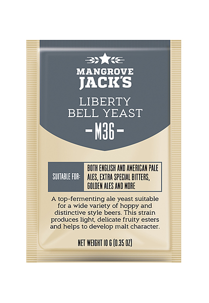 Mangrove Jacks M36 Liberty Bell Ale - Craft Series Yeast - 10G - Image 1