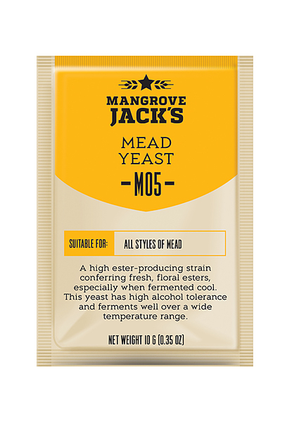 Mangrove Jacks M05 Mead - Craft Series Yeast - 10G - Image 1