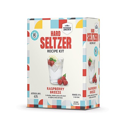 Raspberry Breeze Seltzer - Image 1