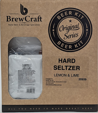 20939 Hard Seltzer Complete Recipe Pack Lemon Lime - Image 1