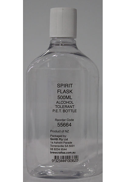 P.E.T. Spirit Bottle - 500ML - Image 1