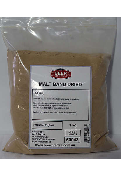 Band Dried Dark Malt 1Kg - Image 1