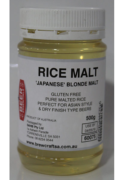 Blonde Rice Malt 500G - Image 1
