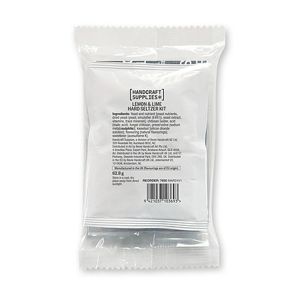 Hard Seltzer Lemon and Lime Ingredient Pack - Image 1