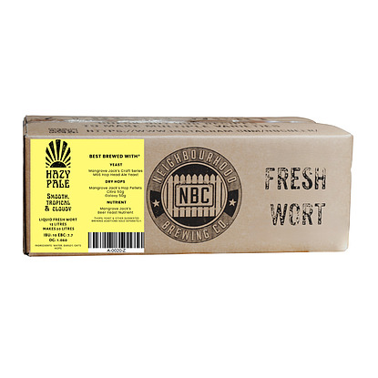 NBC Hazy Pale Ale Wort Kit plus Suggested Recipe Kit - Image 1