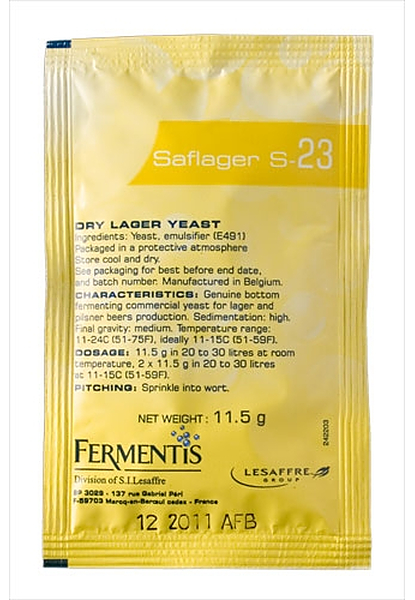 Saflager S-23 Lager Yeast 11G - Image 1