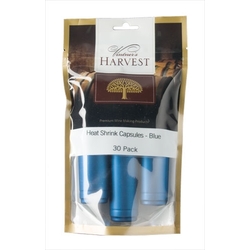 more on Vintners Harvest Heat Seal Capsules - Blue 30Pk
