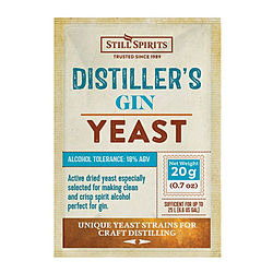 more on Distillers Gin Yeast 20g