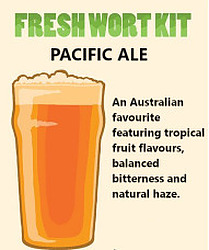 more on Pacific Ale Fresh Wort Kit 16.5 Litres