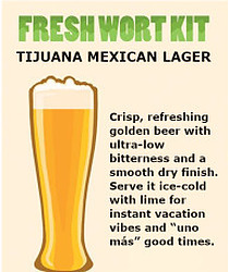 more on Mexican Lager Fresh Wort kit 16.5 Litre